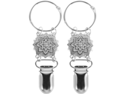 Juego 2 Versátiles Clips Sombreros Viaje Accesorios Portátiles Hechos Material Suave Protección