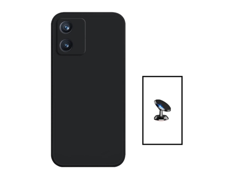 Funda Proteção Traseira Alcatel para Alcatel 1B (2022) Alcatel 1B (2022) GIFT4ME Silicona Negro