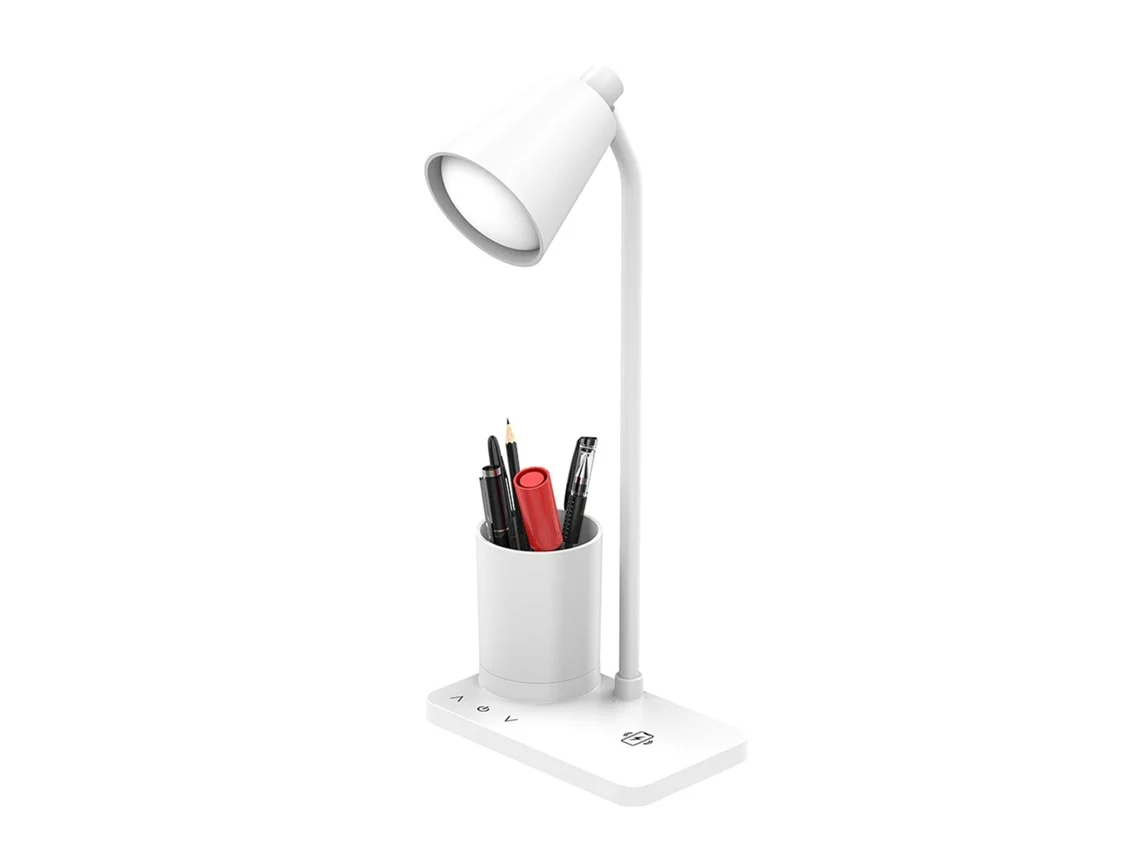 Lámpara De Escritorio Led, Lámpara De Lectura, Para Casa, Oficina, Dormitorio, Trabajo Y Estudio (blanca)