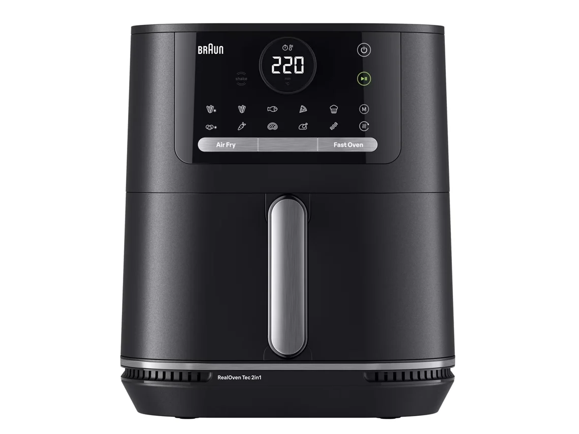 Freidora de Aire 2 en 1 BRAUN Multifry 5 HF5050BK (6 L - Negro)