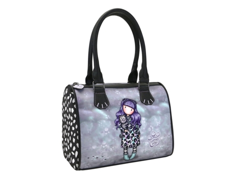 Bolsa de Mano GORJUSS Mujer (13.00 x 28.00 x 22.00 cm - Polister - Blanco)
