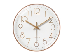 Reloj de pared 12", moderno, silencioso, a pilas, fácil lectura Kofihety