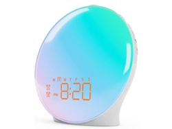 Alarma Del Amanecer, Luz Despertador En Modo De Pantalla Completa