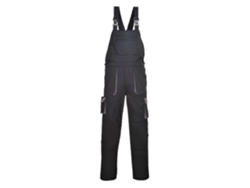 Peto Bicolor Portwest Texo Contrast: Comodidad Y Protección Negro / Xxxl