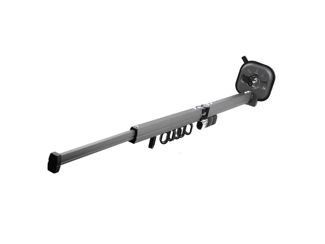 Tendedero retráctil para ropa, montaje en pared, sin taladros, plegable, resistente al viento, ahorra espacio, con ventosa, percha.