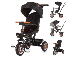 Triciclo Con Asiento Giratorio Marathon Hasta 25 Kg De Chipolino - Obsidian
