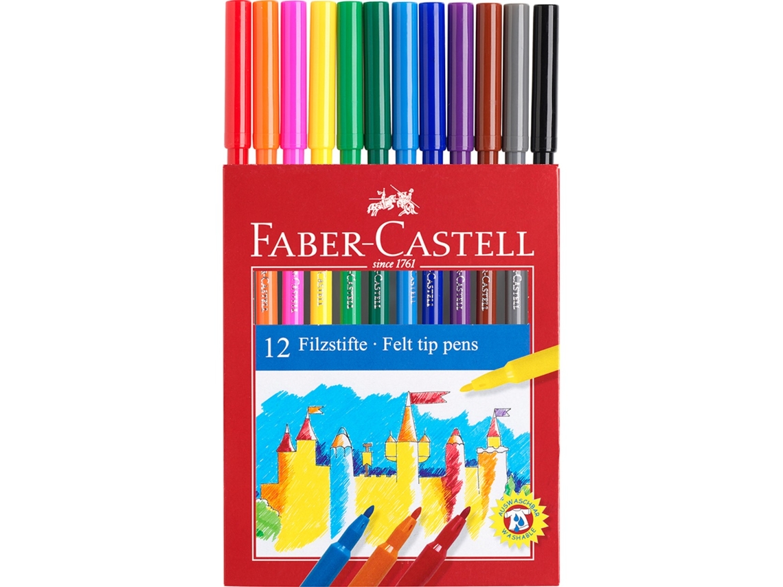  Faber-Castell 554250-50 Rotuladores - Multicolor : Productos de  Oficina