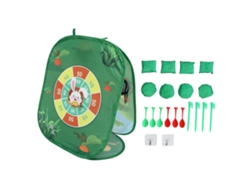 Juego De Juguetes Portátiles De Tela Con Forma De Animales De Dibujos Animados Verdes Para Niños Y Niñas 2381a-5