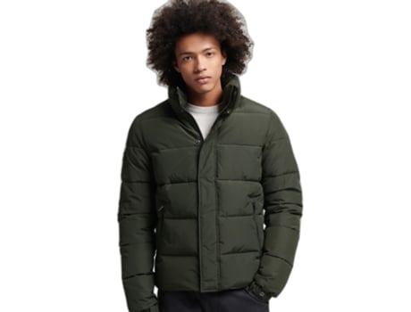 Abrigo para Hombre SUPERDRY (XL - Verde)