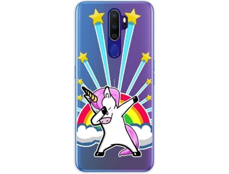 Carcasa Oppo A9 2020 TUMUNDOSMARTPHONE Dibujos Transparente Multicolor