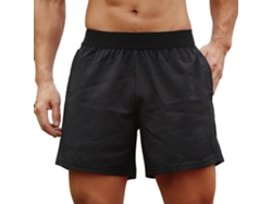 Pantalones Cortos Deportivos Para Hombre Con Cintura Elástica, Bolsillo Y Presilla Para Toalla, Ideales Para Correr, Jugar Al Baloncesto Y Entrenar En El Gimnasio.