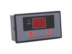 Controlador de bajo voltaje para protección contra sobredescarga de batería de 12 V