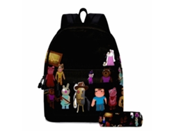 Conjunto de mochila infantil con estuche para lápices, ideal para la escuela, viajes y como regalo.