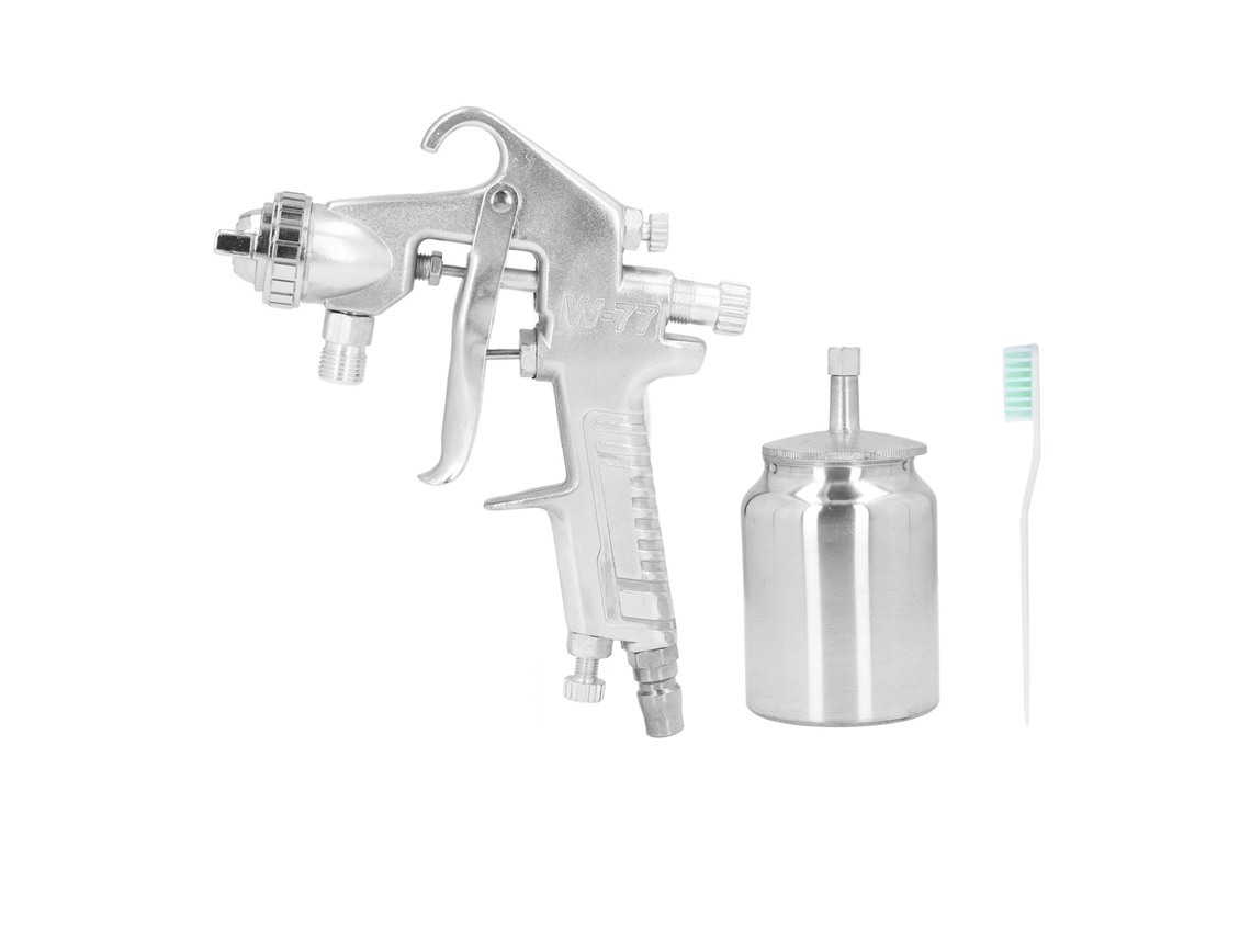 Pulverizador Neumático De Pintura Con Sifón G1/4, Alta Atomización, 1000 Ml, Gran Capacidad.