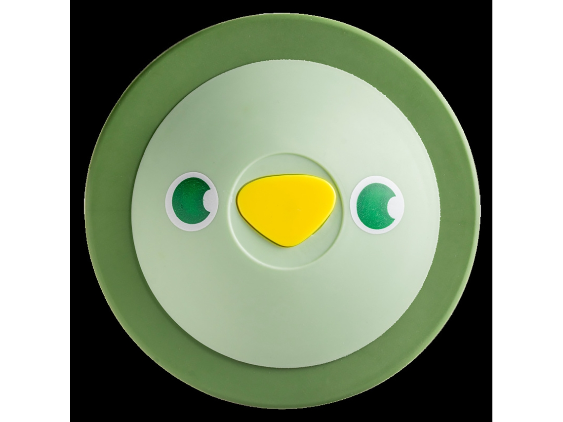 Tapa de drenaje a presión redonda con desodorante para baños, cocinas y fregaderos, color verde