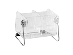Organizador De Escritorio Giratorio De Acrílico Transparente Para Artículos Y Accesorios De Oficina.