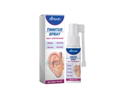 Spray limpiador de oídos para aliviar el tinnitus, la sordera y las molestias auditivas.