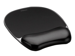 ReposamuÃ±ecas de Gel FELLOWES Crystal Negro