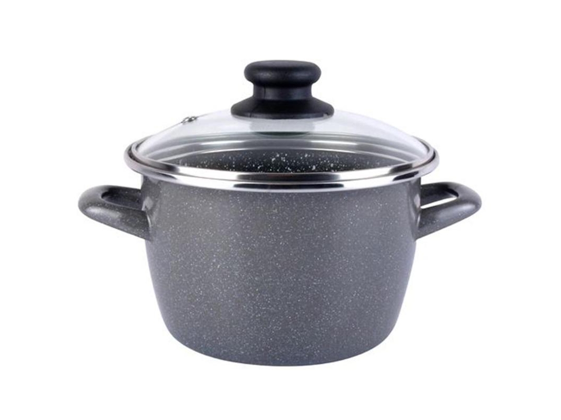 Olla Gransasso Tapa Vidrio 28 Cm