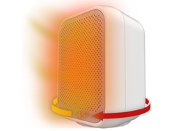 Cecotec Calefactor Cerámico De Sobremesa Readywarm 1500 Max Ceramic Rotate White, 1500 W, Oscilación