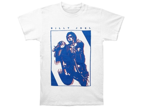 Camiseta ROCKINSTONE Billy Joel Moto 90's (S)