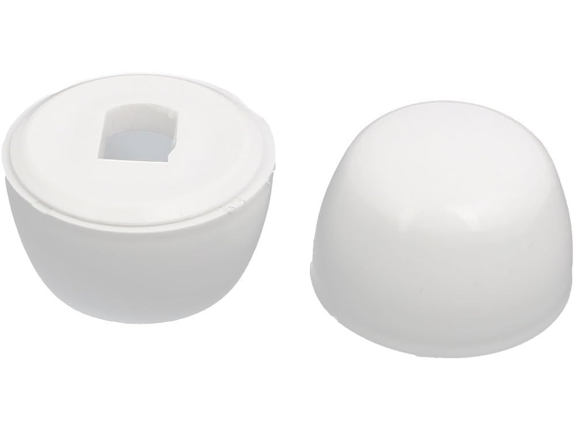 Tapa De Asiento De Inodoro De Plástico Abs De 34 Mm X 22 Blanca