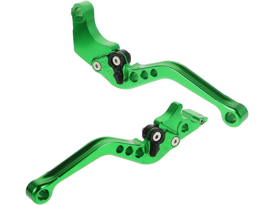Manetas de freno pivotantes para Monkey 125, compatibles con piezas de aluminio verde robusto.