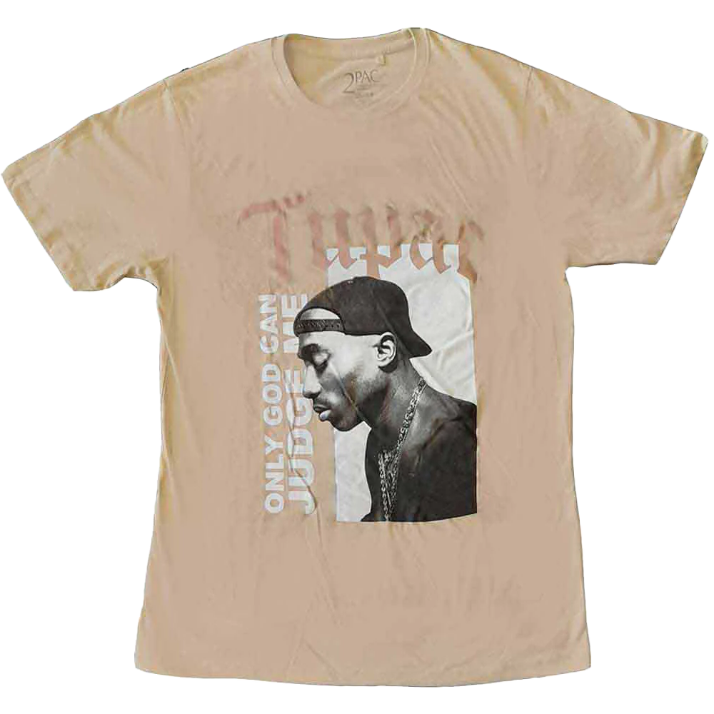 Tupac Only God Can Judge Me T-shirt Unisex Rockinstone Size:s