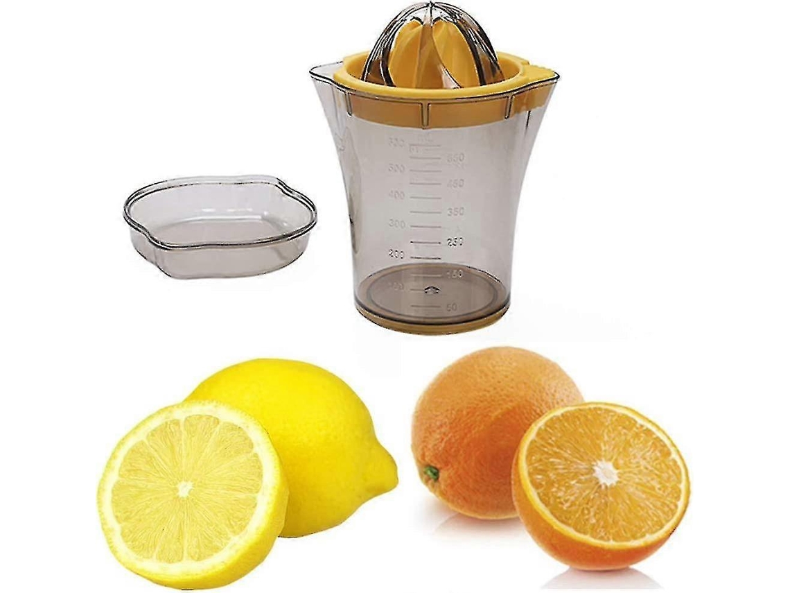 Exprimidor de limones y naranjas, exprimidor manual, multifuncional 2 en 1, ideal para regalar. Rosewell