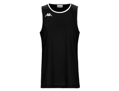 Camiseta sin Mangas de Hombre KAPPA Danco Negro (M)