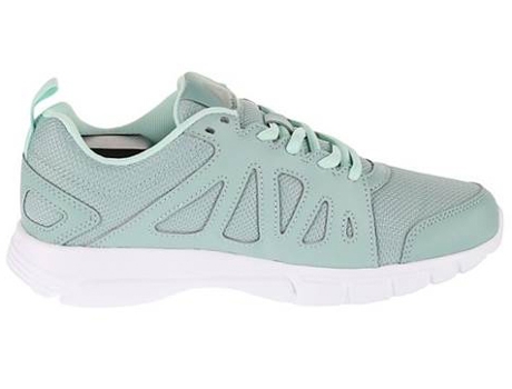 Zapatillas Deportivas REEBOK Trainfusion Nine 2 Mujer (Blanco, verde claro - Material Sintético, Tela - 37,5)