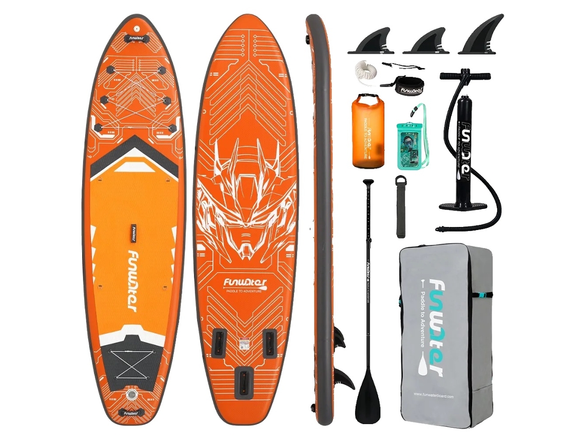 Tabla de paddle surf con almohadilla de EVA antideslizante y tres quillas deslizantes, Supfw50a OEM