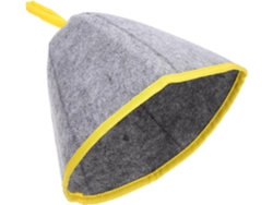 Gorro De Sauna De Fieltro Inoomp Con Ribete Reforzado, Ligero, Transpirable Y Absorbente De Agua, Gorro De Baño Térmico