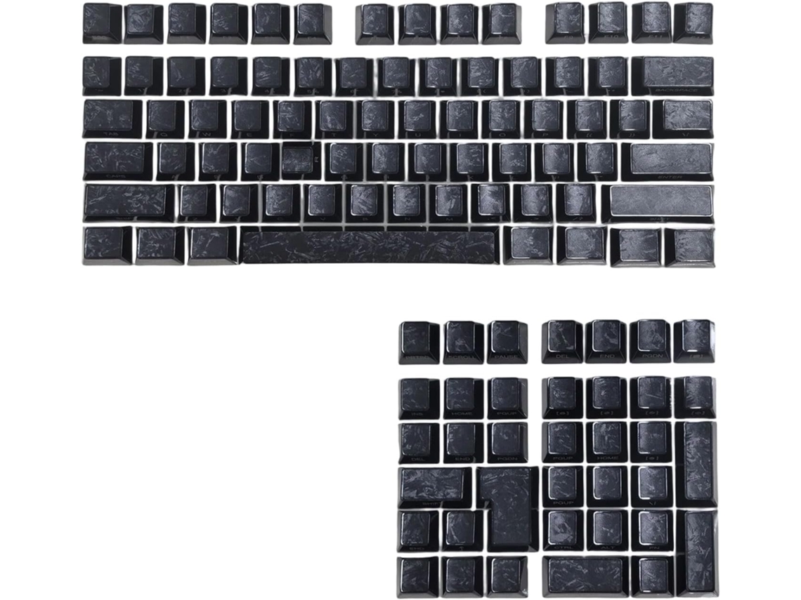 Teclas Con Impresión De Carbono, Altura De Teclado Mecánico, Retroiluminación.