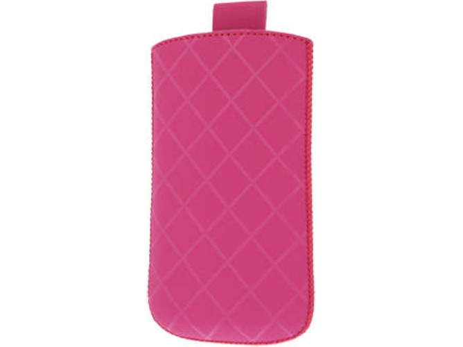 Funda iPhone 5 VALENTA Pocket Neo Diamonds Rosa