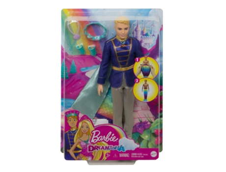Muñeca fashion BARBIE Prince (3 anos)