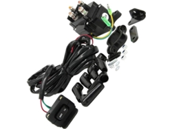 Relé Para Cabrestante Automotriz Con Contactor De Polaridad Y Solenoide Para Kit De Cableado Del Vehículo Incluido