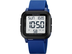 Masculino Reloj Digital En Forma De Avión Led Ligero Impermeable Oro Negro Yuysan
