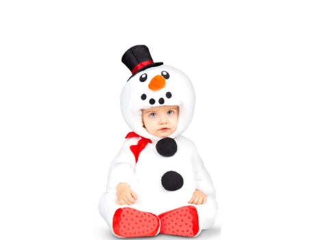 Disfraz de Bebé MOM Muñeco De Nieve (6 - 12 meses)