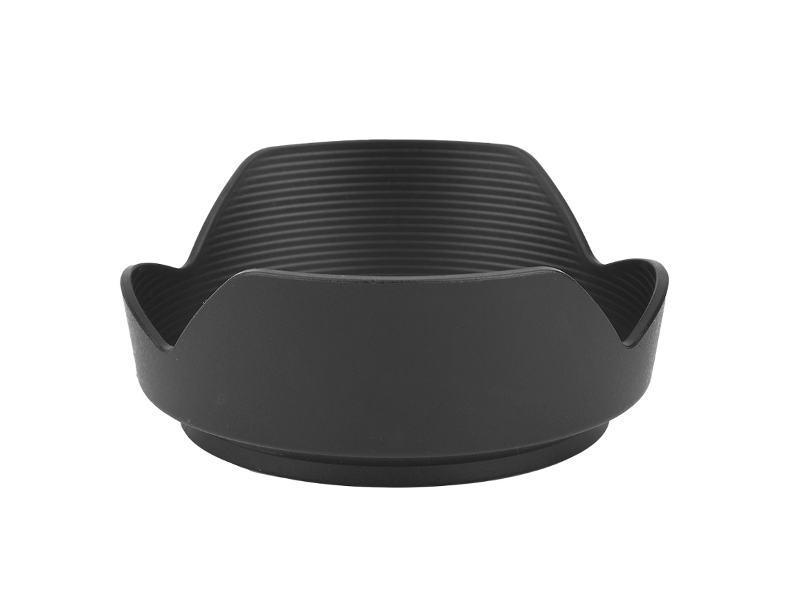 Paraguas De Lente Hb-53 De Plástico Negro Para Lentes Nikon Af S 24-120mm F 4g Ed Vr