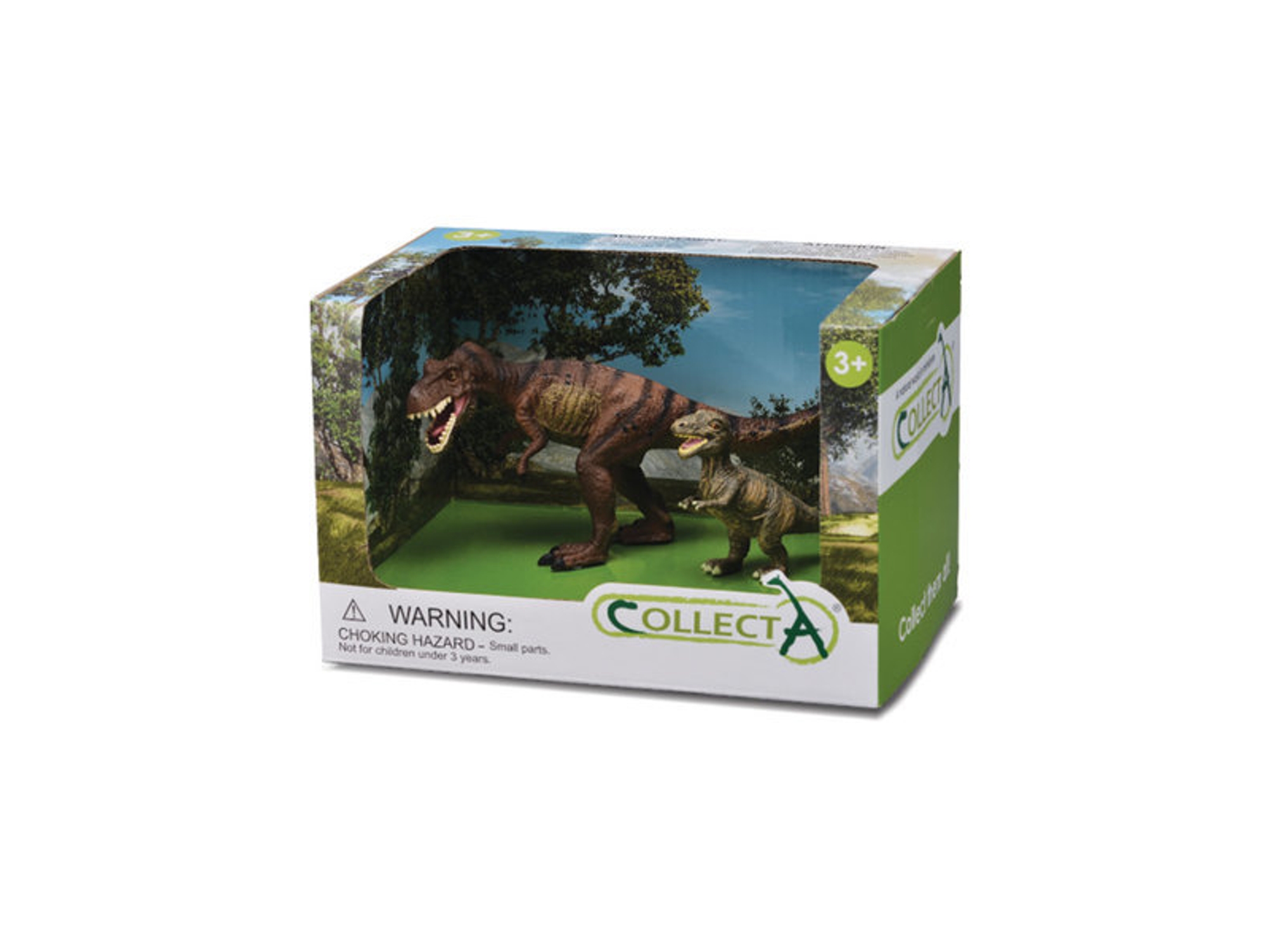 Conjunto 2 Muñecos COLLECTA Dinosaurios Box