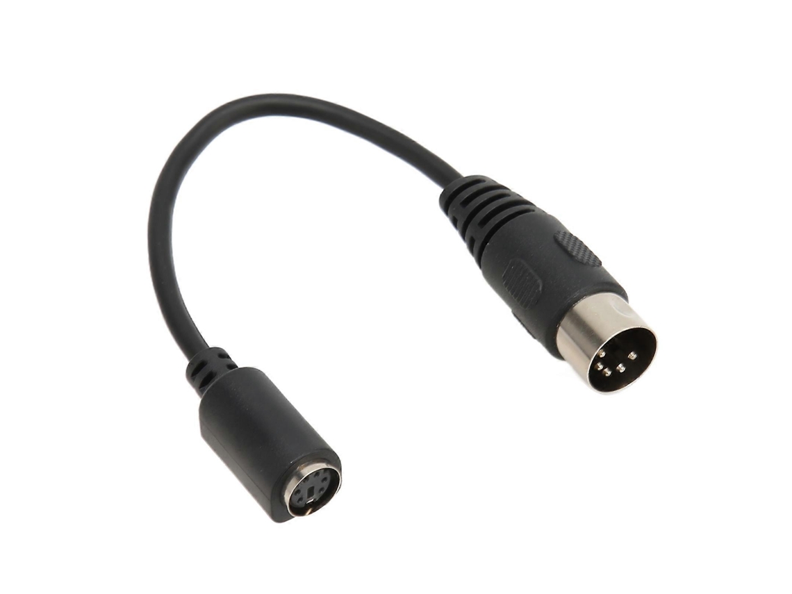 Cable Convertidor De Teclado Y Ratón Din De 5 Pines Macho A Mini Din De 6 Pines Hembra. Adaptador De Teclado Y Ratón Para Ps2 De 5,9 Pulgadas.