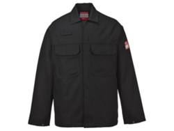 Chaqueta cómoda de protección diaria Bizweld / Negra / M Portwest