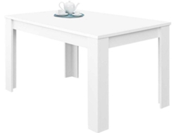 Mesa De Comedor Extensible Kendra 123 Blanco Artik (blanco Mate) 123–173 X 78 X 75cm Cm
