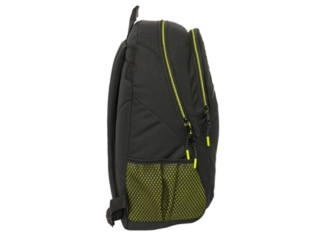 Mochila Escolar SAFTA Beat (Negro - Poliéster 600D)