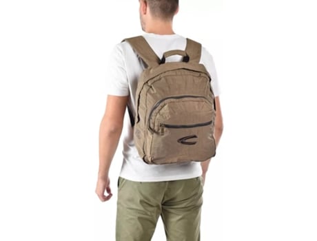 Mochila Tradicional Ativa De Camelo Para Laptop 15 '' Journey Areia