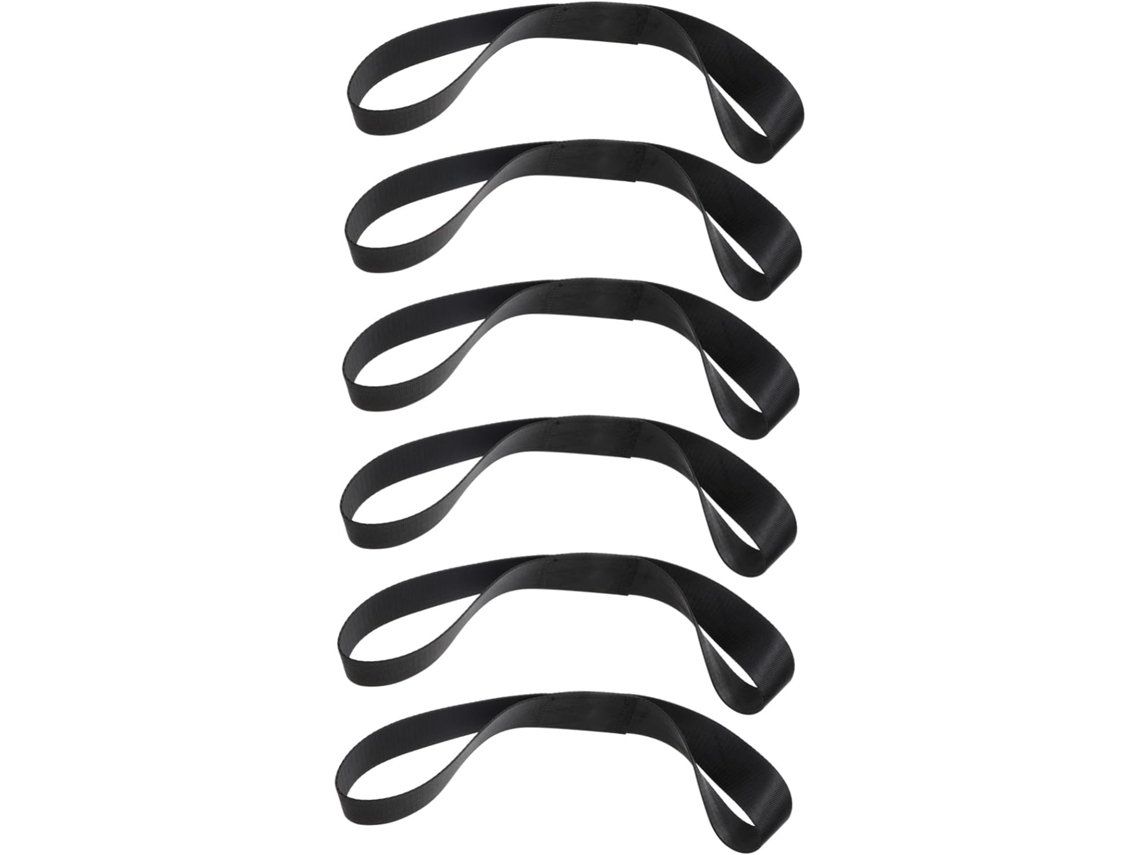 Juego De 6 Correas De Sujeción De Carga Para Camiones, Ideales Para El Transporte De Equipaje Y Mercancías.