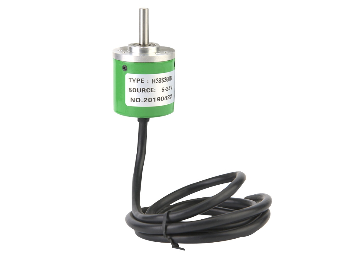 Codificador Rotativo Incremental Magnético De 38 Mm, 360 Pulsos, Dc5-24v Para Control Inteligente.