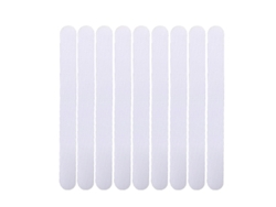 Pegatinas Antideslizantes Para Baño (blancas), Paquete De 6, Superficie No Esmerilada