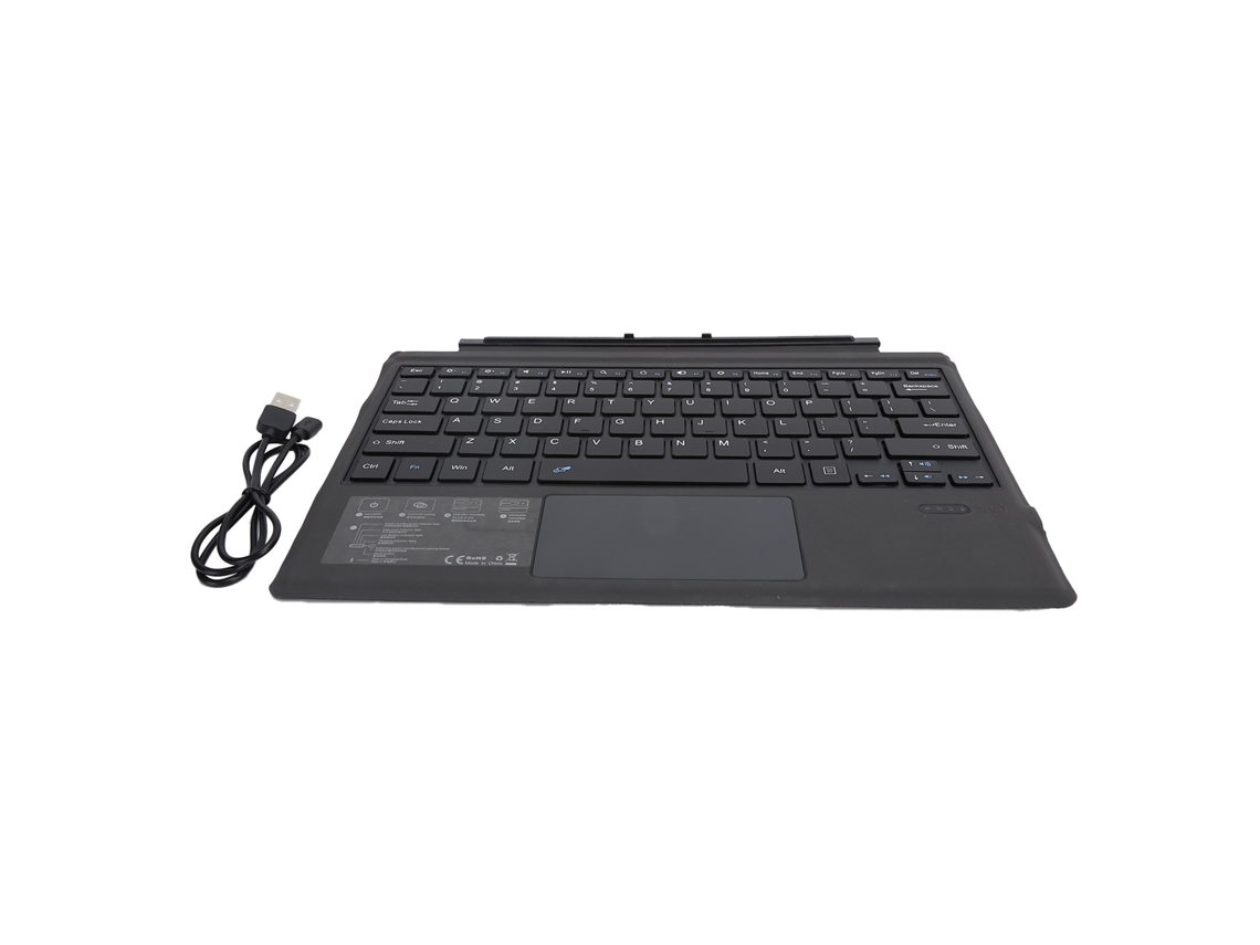 Teclado Sem Fio Bluetooth Para Laptop Com Touchpad Palmrest Acessório De Substituição Microsoft